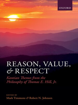 cover image of Reason, Value, and Respect